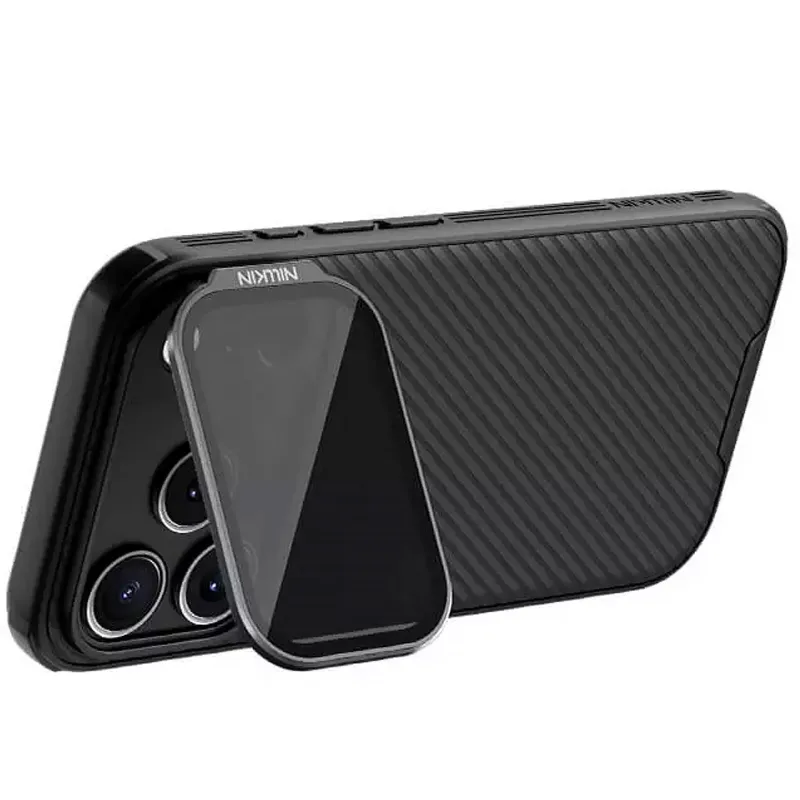 Карбонова накладка Nillkin Camshield Prop для Apple iPhone 17 Pro (6.3") – Black. Фото 5 з 8