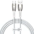 Дата кабель Baseus Glimmer Series Fast Charging Data Cable USB to Type-C 100W 1m (CADH00040) фото 1 з 2