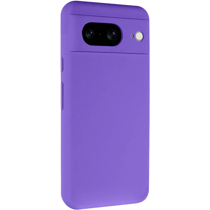 Чохол Silicone Case Lakshmi Premium із закритою камерою для Google Pixel 8a – Фіолетовий / Amethyst. Фото 2 з 6