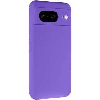 Чохол Silicone Case Lakshmi Premium із закритою камерою для Google Pixel 8a — Фіолетовий / Amethyst