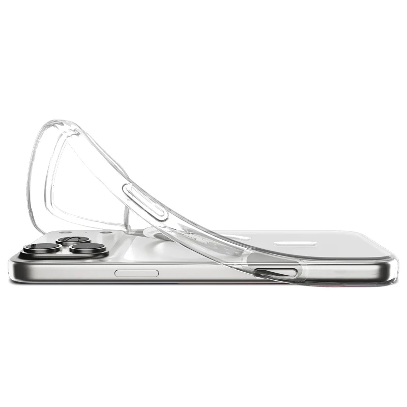 Чохол SGP Ultra Hybrid (MagFit) на Apple iPhone 17 Pro (6.3") – Прозорий. Фото 4 з 6