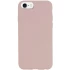 Чохол з закритим низом Silicone Case на Apple iPhone SE (2020) – Рожевий / Pink Sand. Фото 1 з 1