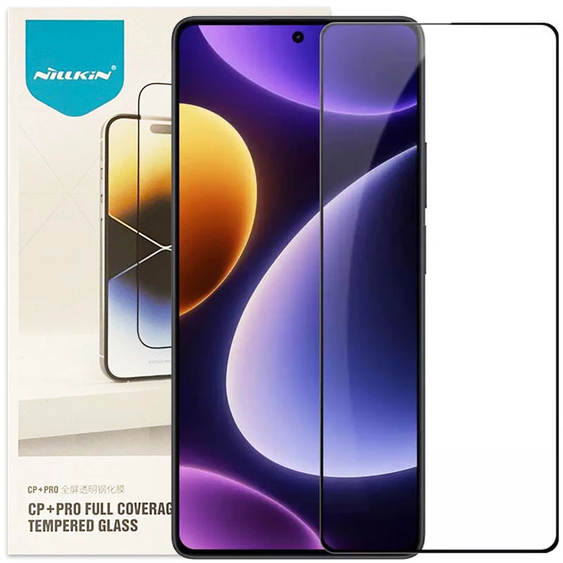 

Захисне скло Nillkin (CP+PRO) на Xiaomi Poco F5 Pro (Чорний)