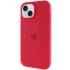 Чохол Silicone Armor Max with MagSafe для Apple iPhone 15 Plus (6.7") – Червоний / Deep Red. Фото 2 з 6