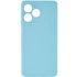Кольоровий силіконовий чохол із захистом камери на Realme C53 – Бірюзовий / Turquoise. Фото 1 з 3