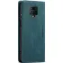Кожаный чехол-книжка CaseMe Velvet Nubuck для Xiaomi Redmi Note 9s / Note 9 Pro / Note 9 Pro Max – Green. Фото 4 из 5