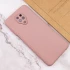 Цветной силиконовый чехол GETMAN с закрытой камерой на Xiaomi Redmi Note 9s / Note 9 Pro / Note 9 Pro Max – Розовый / Pink Sand. Фото 5 из 5