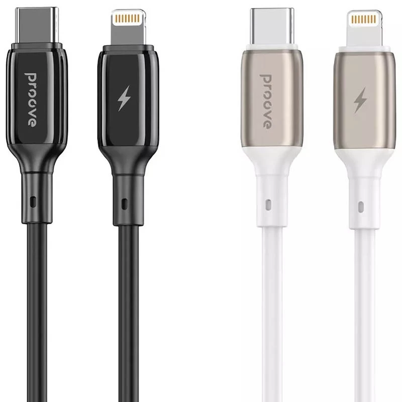 Дата кабель Proove Flex Metal Type-C to Lightning 27W (1m) фото 1 з 1