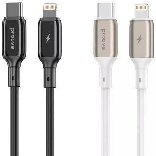 Дата кабель Proove Flex Metal Type-C to Lightning 27W (1m) фото 1 з 1