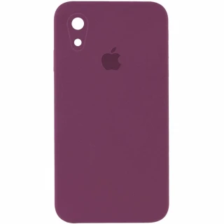 Чохол Silicone Case Square з захистом камери на Apple iPhone XR (6.1") фото 1 з 3