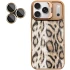 Чохол TPU+PC Wild Leopard with MagSafe and Lens для Apple iPhone 17 Pro (6.3") – Brown. Фото 3 з 3