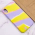 Чехол Акварель Silicone Case для Apple iPhone XR (6.1") – Сиренево-желтый. Фото 5 из 7