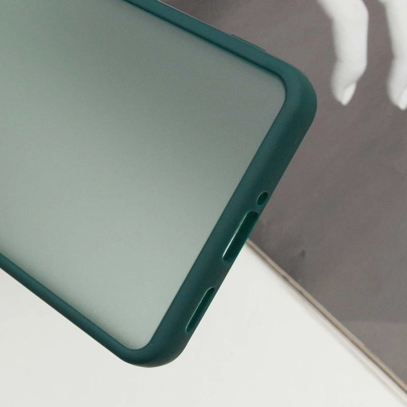 Чехол TPU+PC Lyon Frosted на Xiaomi Redmi Note 13 Pro+ – Green. Фото 9 из 9
