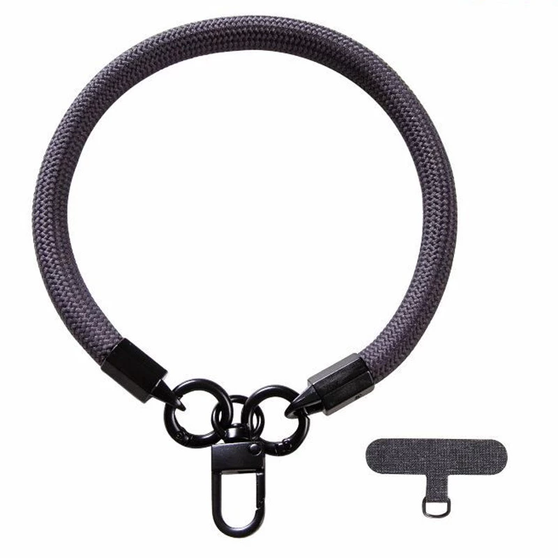 Шнурок - браслет (10мм) – Dark Gray. Фото 2 из 2