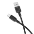 Дата кабель Borofone BX113 Lenny USB to Type-C 3A (2m) – Black. Фото 3 з 6