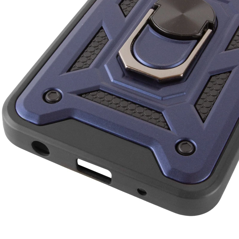 Удароміцний чохол Ummi Camshield Serge Ring (in box) для Xiaomi Redmi A5 (Europe version) – Синій / Navy. Фото 7 з 7