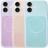 Чехол Silk Duo Color (AA) NO LOGO with Magnetic Fit для Apple iPhone 17 (6.3") фото 1 из 2