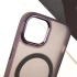 Кольоровий TPU+PC з MagSafe на Apple iPhone 14 (6.1") – Dark Purple. Фото 7 з 10
