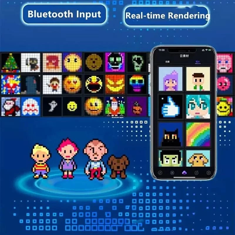 Smart Pixel дисплей 16х16 pixels – Black. Фото 5 з 6