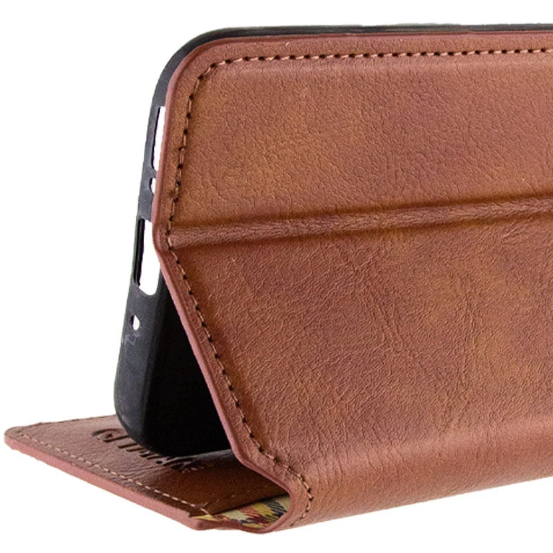 Чохол книжка GETMAN кубик для Realme 11 4G – Коричневий. Фото 9 з 13