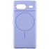 Чохол Silicone Cover Lakshmi Full Camera (AA) with Magnetic Fit для Google Pixel 7a – Бузковий / Dasheen. Фото 2 з 5