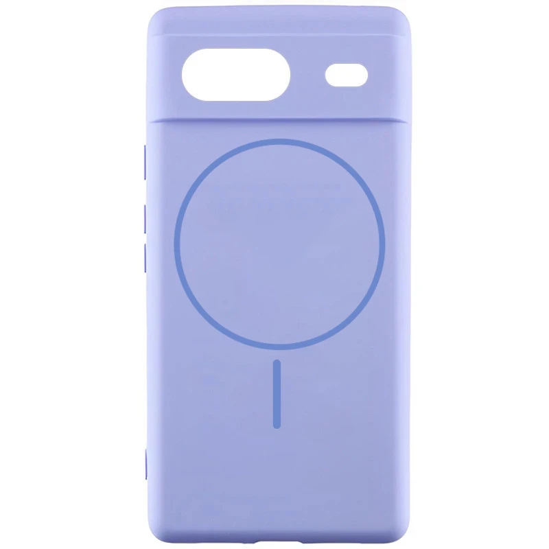 Силіконовий чохол Lakshmi MagFit з захистом камери для Google Pixel 9 Pro – Бузковий / Dasheen. Фото 1 з 5