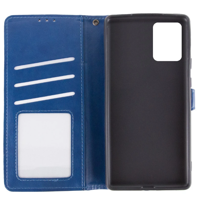 Чехол-книжка GETMAN галлант для Motorola Moto E13 – Синий. Фото 7 из 7