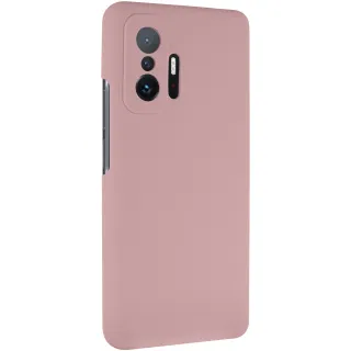Чохол Silicone Case Lakshmi Premium із закритою камерою для Xiaomi 11T / 11T Pro — Рожевий / Pink Sand