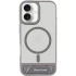 TPU+PC чохол Stand case для Apple iPhone 16 – Grey. Фото 3 з 7
