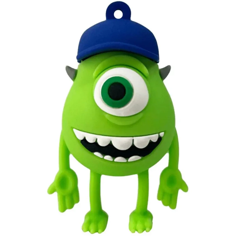 Флеш накопичувач USB 2.0 Wibrand Mike Wazowski 16GB – Green. Фото 1 з 5
