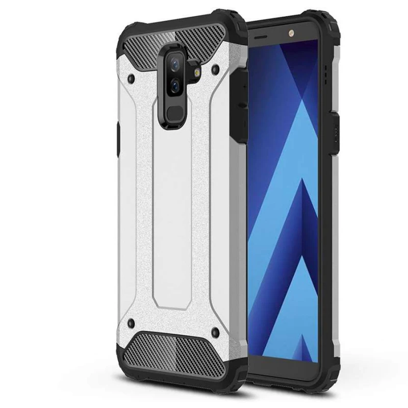 Протиударний чохол з посиленими кутами Immortal на Samsung Galaxy A6 Plus (2018) фото 3 з 5