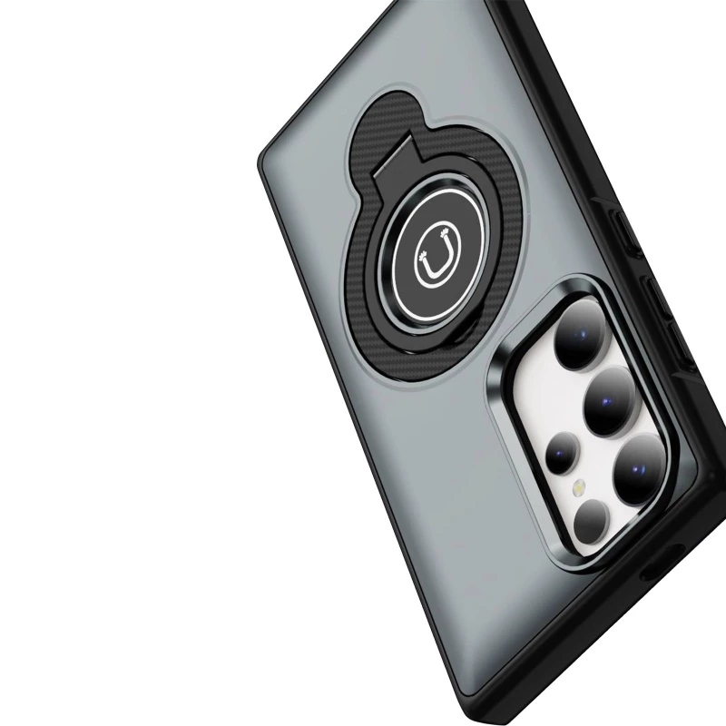 TPU+Textured PC Magnet для Samsung Galaxy S25 Ultra – Grey. Фото 4 из 4