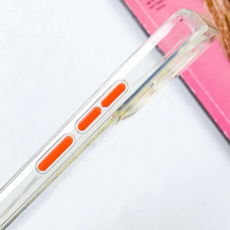 Чохол з блискітками та захистом камери на Xiaomi Redmi 12C / Poco C55 – Прозорий. Фото 8 з 9