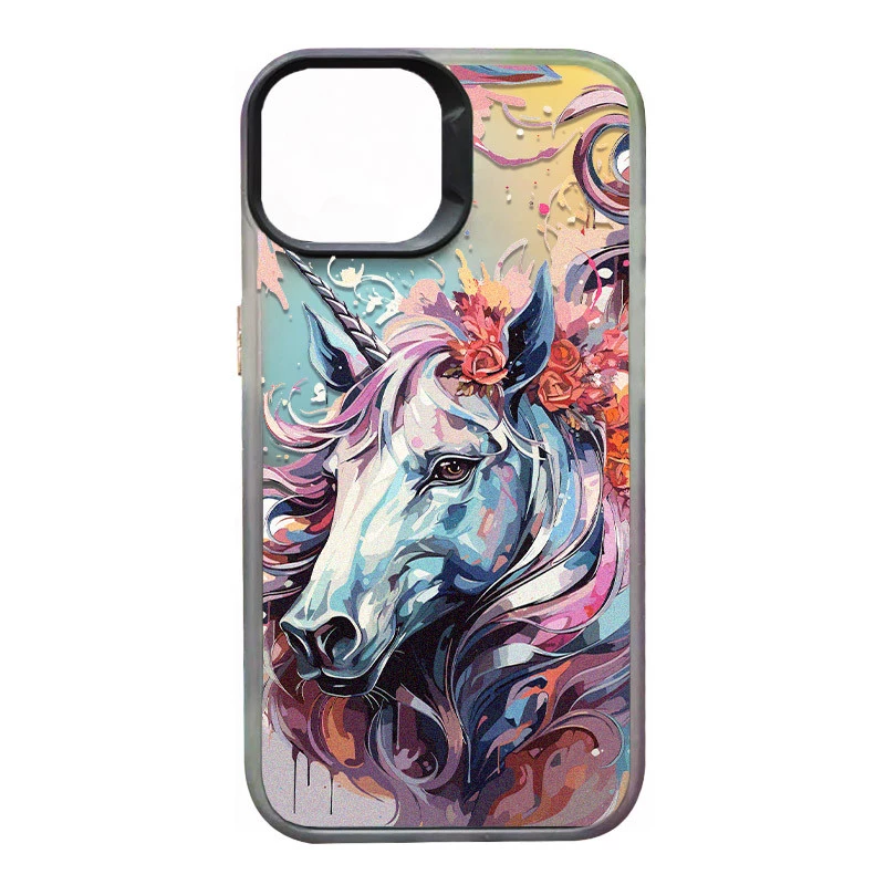 TPU+PC  чохол TakiTaki на Apple iPhone 15 Pro Max (6.7") – Unicorn / Pink / Purple. Фото 1 з 4