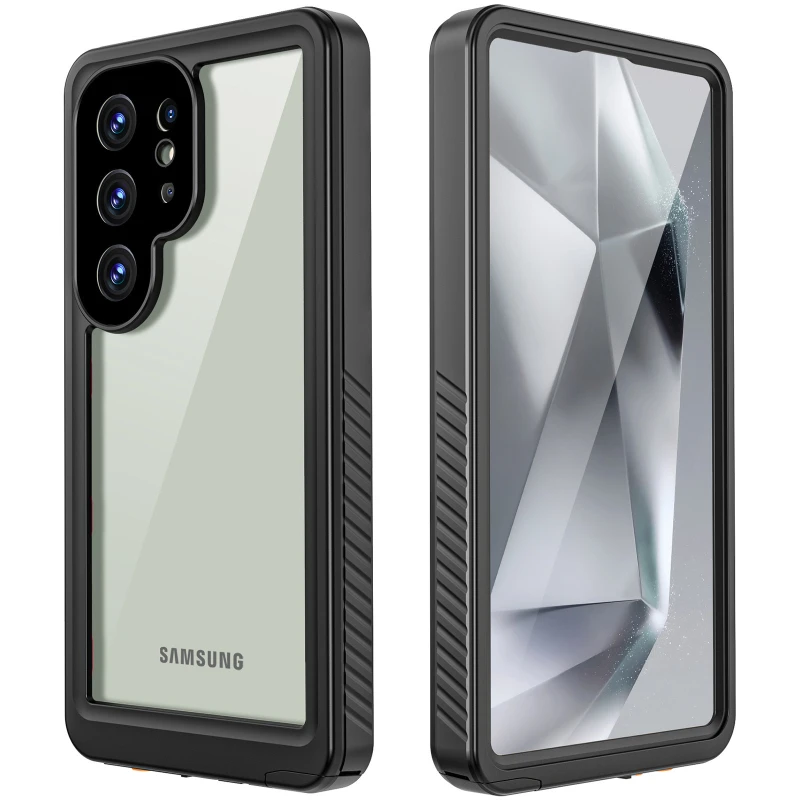 Shellbox водонепроникний чохол на Samsung Galaxy S25 Ultra – Чорний. Фото 3 з 4
