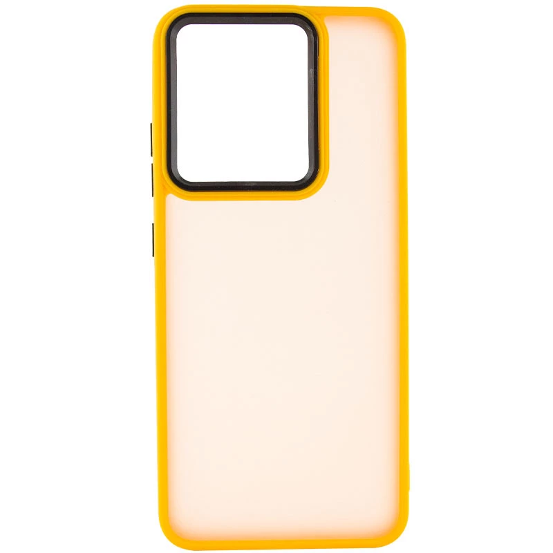 Чохол TPU+PC Lyon Frosted на Xiaomi Poco C65 – Orange. Фото 2 з 6
