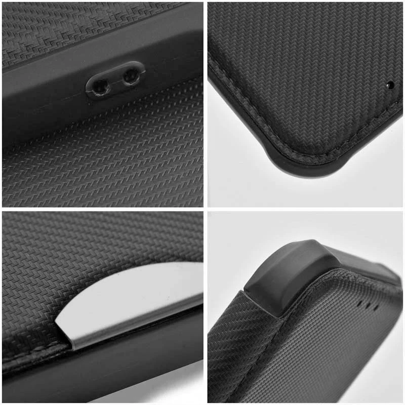 Чехол книга GETMAN с подставкой для Xiaomi Poco C65 – Black. Фото 4 из 6