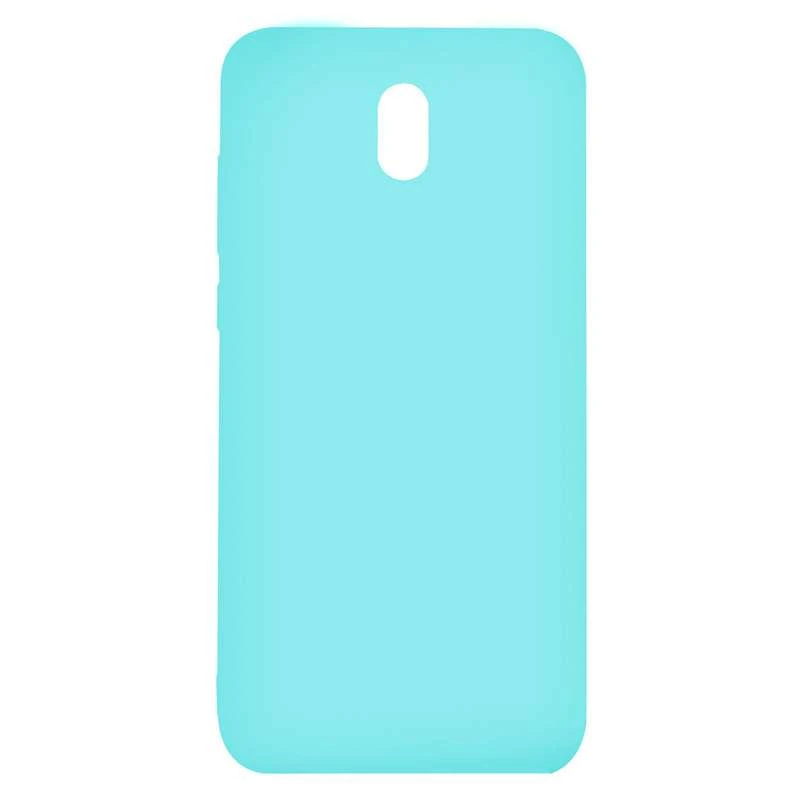 

Кольоровий силіконовий чохол на Xiaomi Redmi 8a (Блакитний)