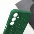 Силиконовый чехол сотами для Samsung Galaxy A25 5G – Зеленый / Cyprus Green. Фото 7 из 7