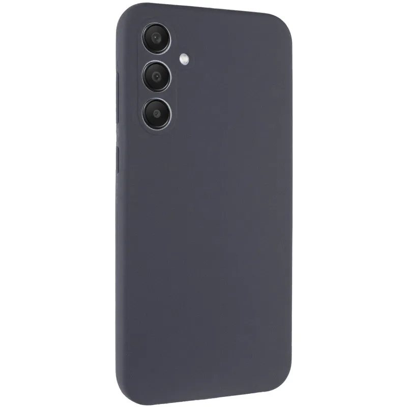 Чехол Silicone Case Lakshmi Premium з закритою камерою на Samsung Galaxy S26 FE – Серый / Dark Gray. Фото 1 из 1