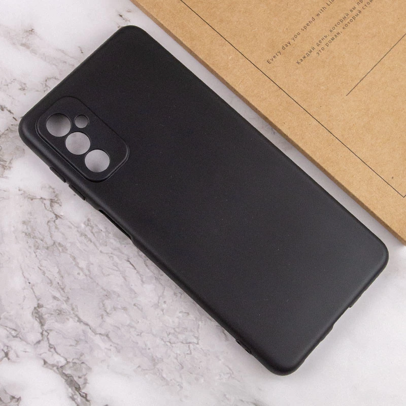 Чорний силіконовий чохол Epik із захистом камери на Samsung Galaxy M35 – Чорний. Фото 4 з 4