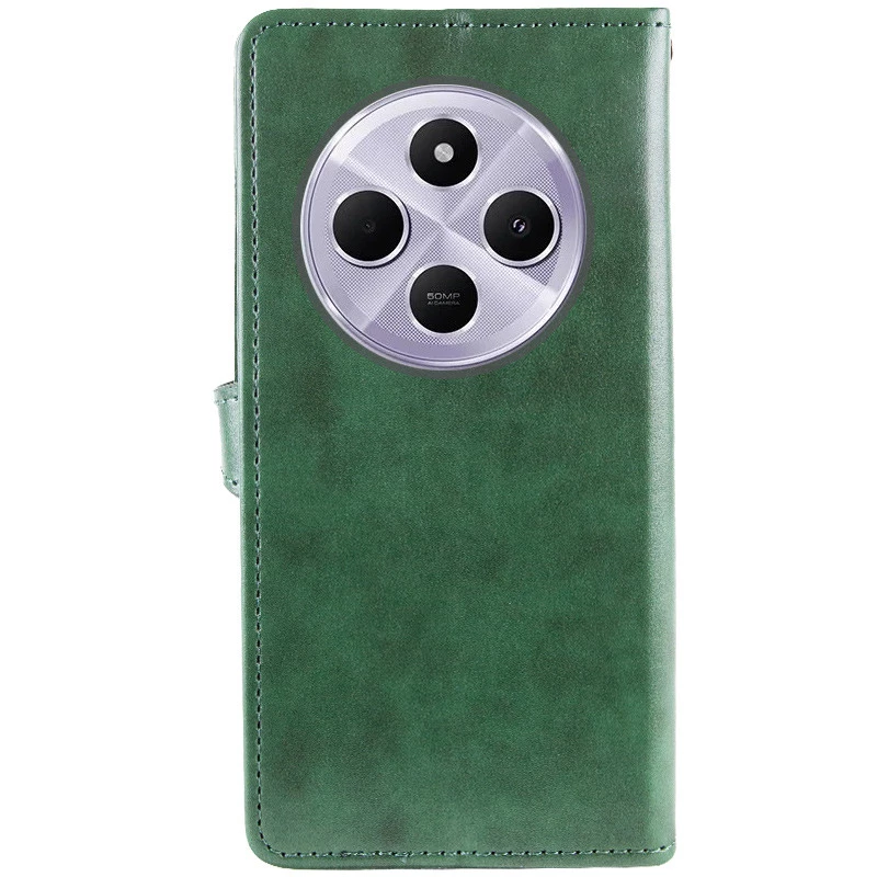 Чехол-книжка GETMAN галлант для Xiaomi Redmi A4 – Зеленый. Фото 3 из 7