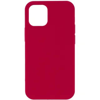 Чохол Silk Full Protective (AA) NO LOGO для Apple iPhone 16 — Червоний / Rose Red