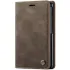 Шкіряний чохол-книжка CaseMe Velvet Matte для Samsung Galaxy Z Fold8 – Coffee. Фото 1 з 6