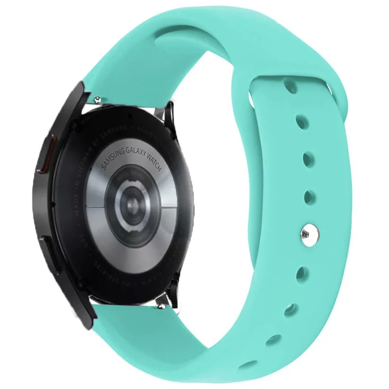 

Силіконовий ремінець Sport для Smart Watch 20mm (Бірюзовий / Ocean Blue)