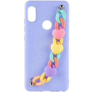 Чохол Heart з ланцюгом на Xiaomi Redmi Note 5 Pro / Note 5 (AI Dual Camera) фото 1 з 4