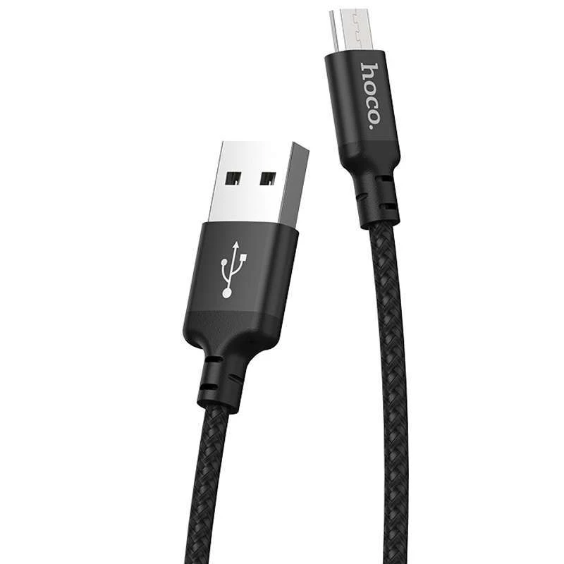 Дата кабель Hoco X14 Times Speed MicroUSB Cable (1m) – Чорний. Фото 3 з 7