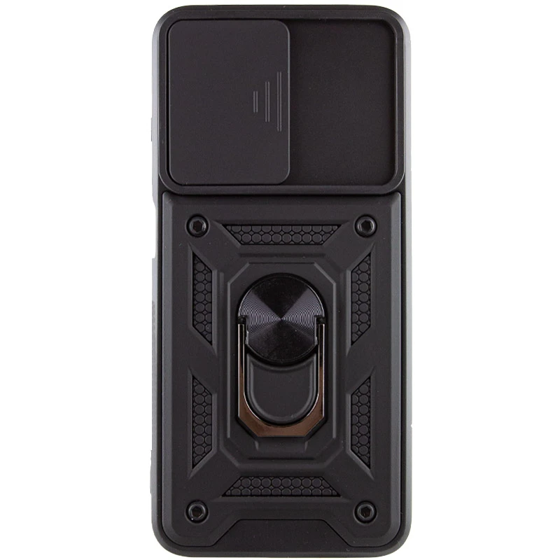 Протиударний чохол Serge Ring з захистом камери на Xiaomi Redmi 10 – Чорний. Фото 3 з 9