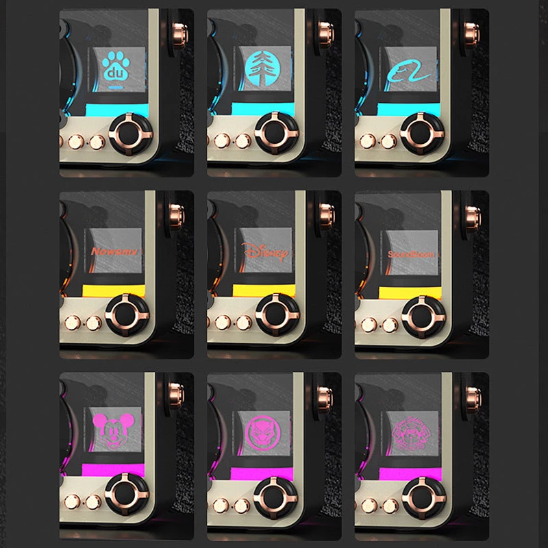 Bluetooth колонка QD05 Retro Style – Black. Фото 3 з 7