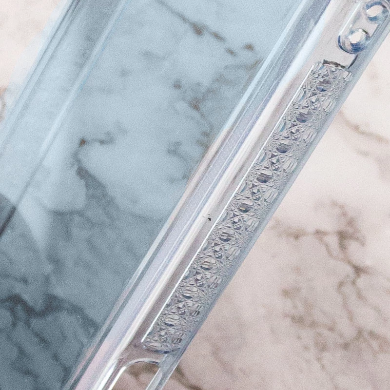 Силіконовий чохол з візерунком на Xiaomi Poco X5 5G – Блакитний. Фото 6 з 7